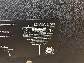 USED Blackstar St. James 50 Watt 6L6 Combo Guitar Tube Amplifier